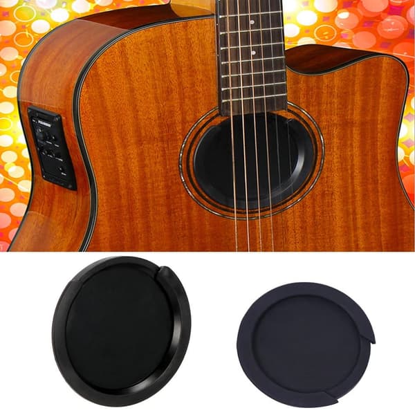 Gitar Silikon Lydhull Deksel Svak Buffer Plugg 10CM 10cm