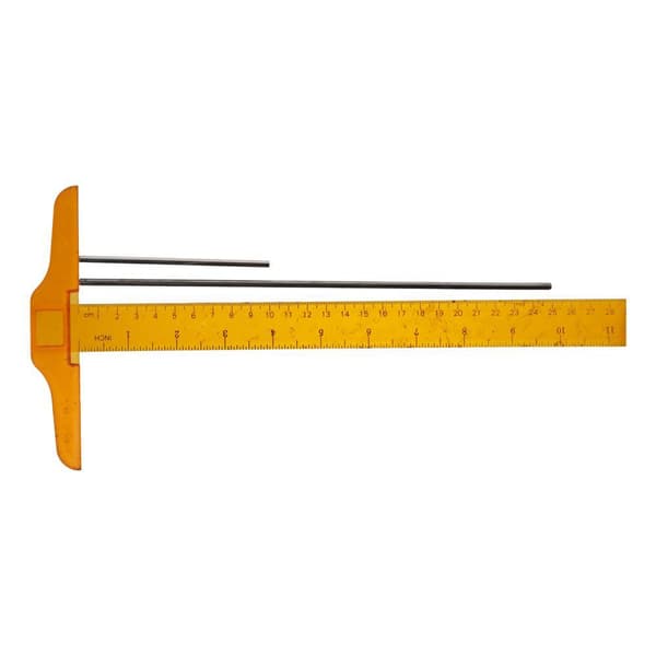 5 stk. solid rund stang lineær bevegelsesskaft 300 mm 300mm