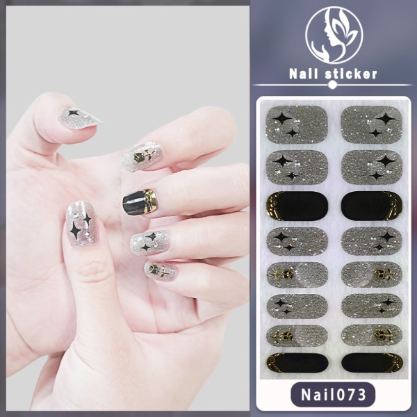 Franska Nageldekaler Nail Art Sticker 2 2 2