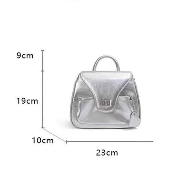Naisten Reppu Mini Käsilaukut SILVER silver