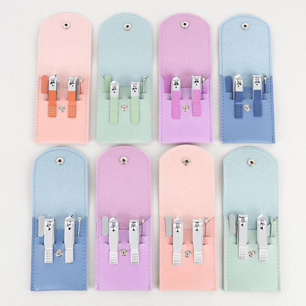 4st/ Set Manikyr Set Nagelklippare Verktyg GRÖN AA Green A-A