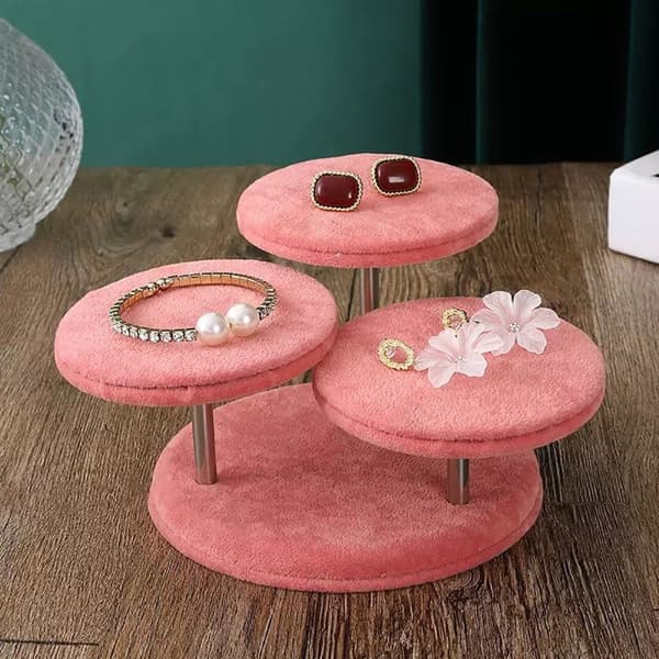 Smykkedisplaystativ Displaystander PINK Pink