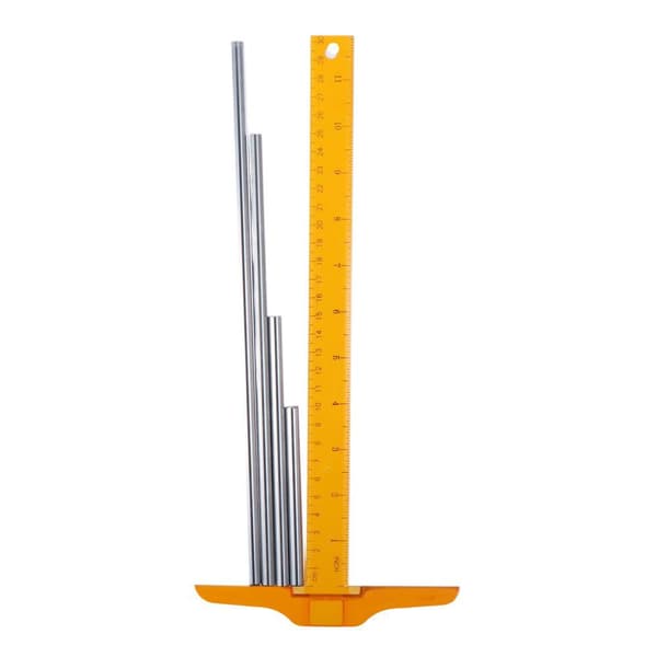 2 stk. solid rund stang lineær bevegelsessjakt 200 mm 200mm