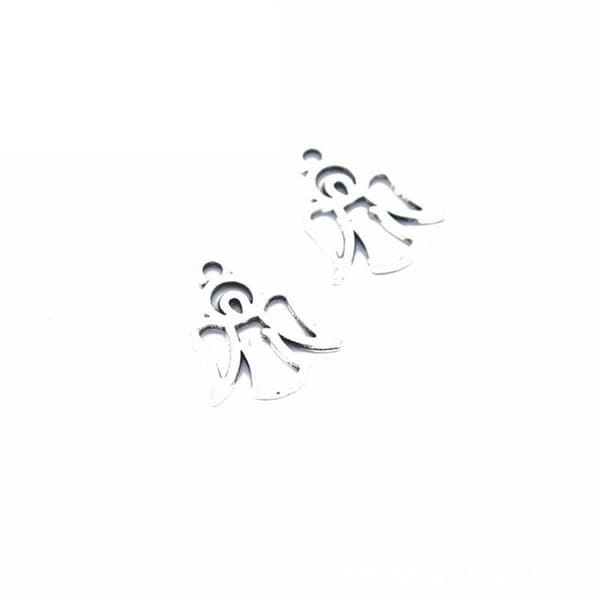 Englefe-charms Antik Sølv Englefe-charms Bulk