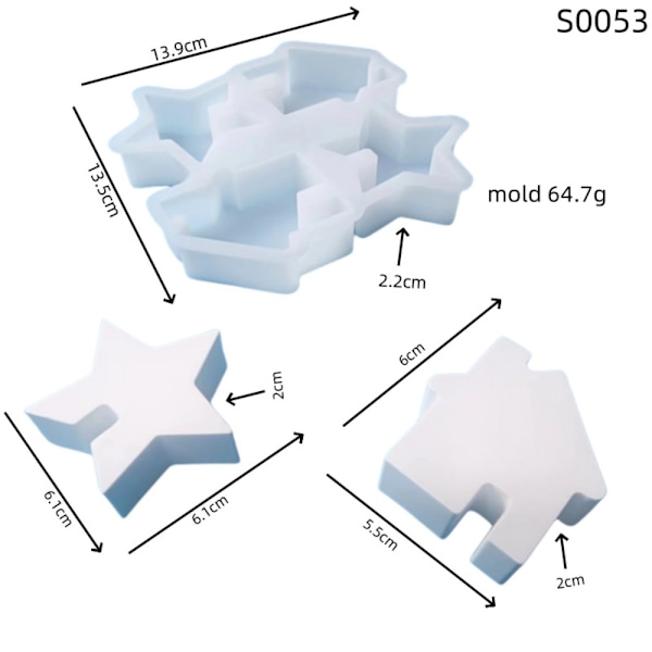 Form Molds Star Form