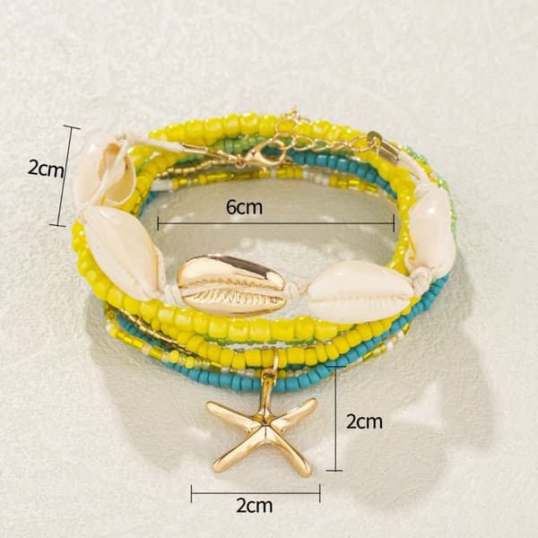 Armbåndssett Perlearmbånd 2 2 2