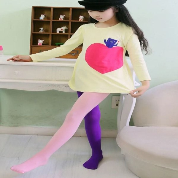 Baby Mixed Colors Tights Candy Color Strumpbyxor 6 6 6