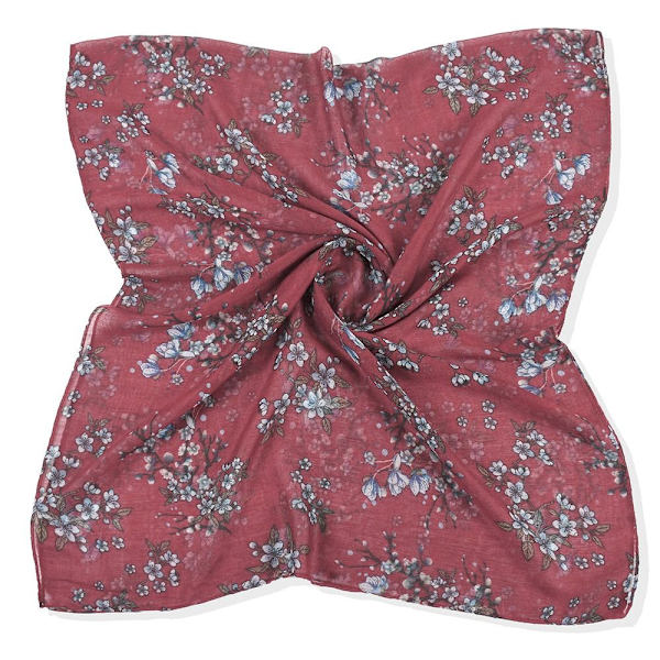 Sjaler Wraps Muslim Hijab VIN RØD Wine Red