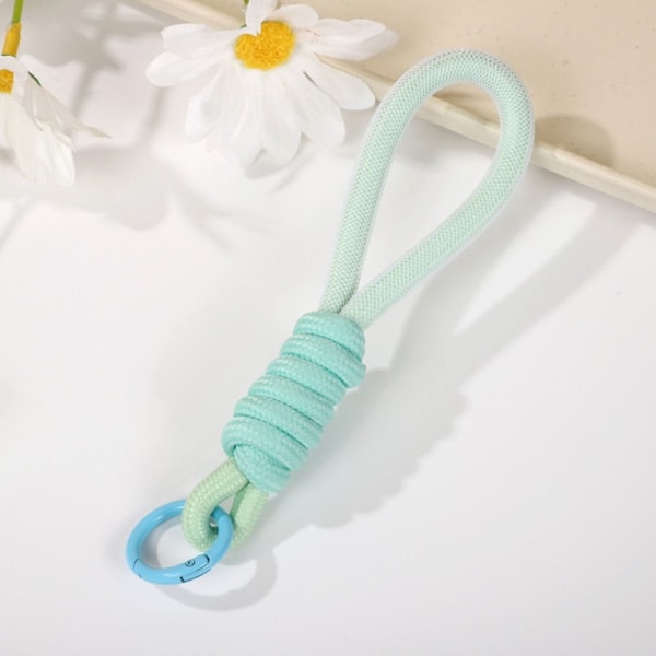 Flettet Nøkkelring Nøkkelring Anti Lost Knot Rope Strap 1 1 1