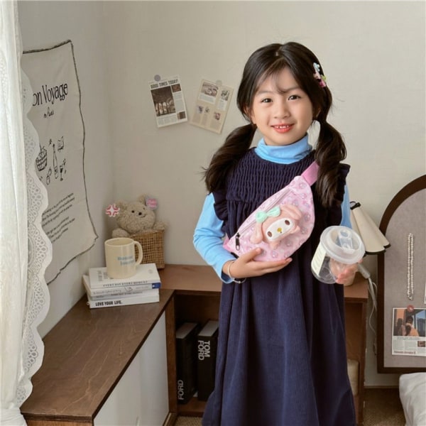 Kuromi Plysch Axelväska My Melody Plyschväska 05 05 05