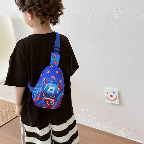 Anime axelväska för barn Spider Man Chest Bag 3 3