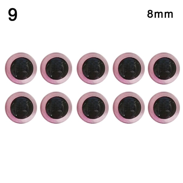 Dockor ögonglober glasdockor ögon 8MM14 14 8mm14