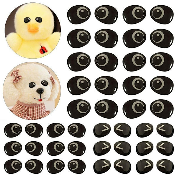 Panda Dolls Ögonglober Glasdockor Ögon STYLE B-10PAR STIL Style B-10Pair