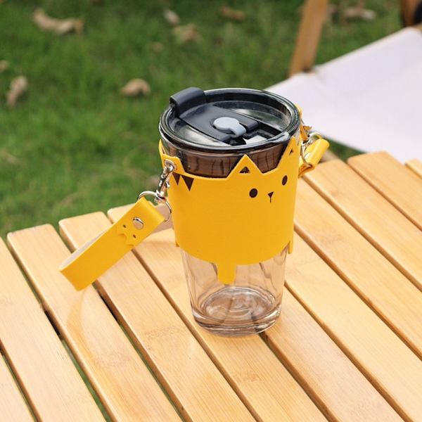 Vandkrus Tumbler Holder Pouch Håndholdt kop ærme PINK Pink