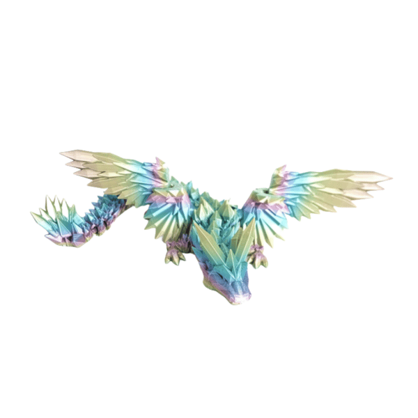 3D-printade drakägg drake med vingar STIL 2 STIL 2 Style 2