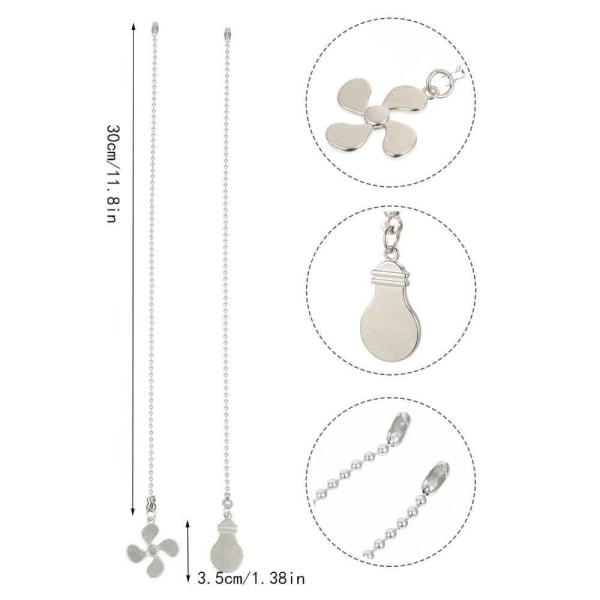 Takvifte Pull Chain Takvifte Zip Extender GULL Gold