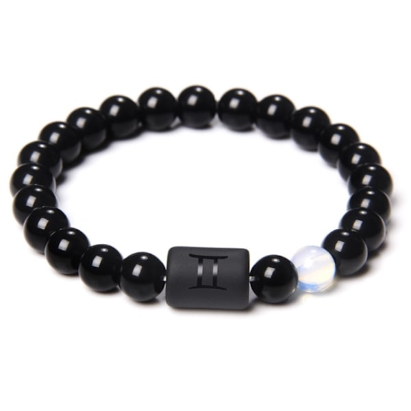 Helmet Pariskunnat Rannekoru Elastinen Charm Rannekoru GEMINI GEMINI Gemini