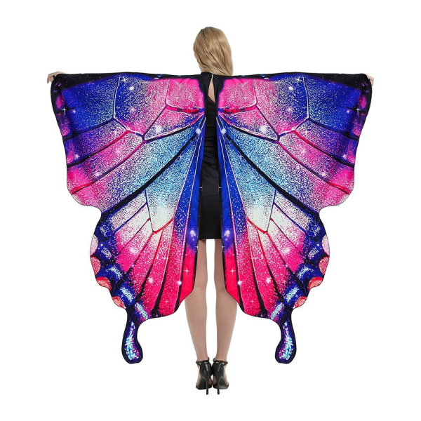 Butterfly Cape Butterfly Wings Sjal 6 6 6