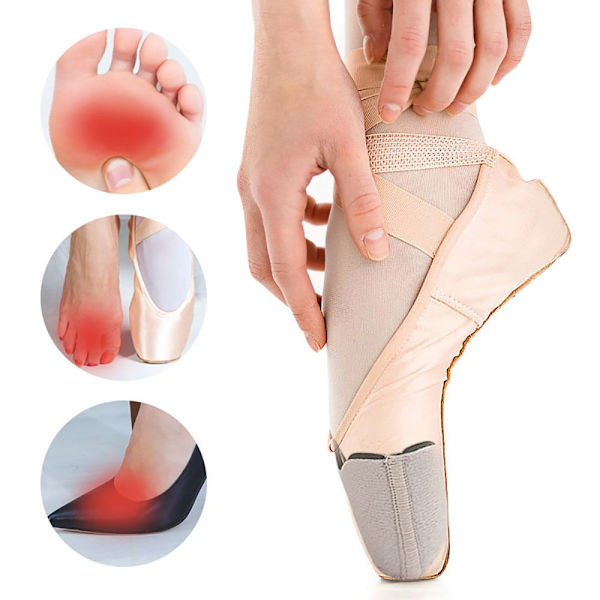 Balettskor Tåskydd Pointe Shoes Pads L L