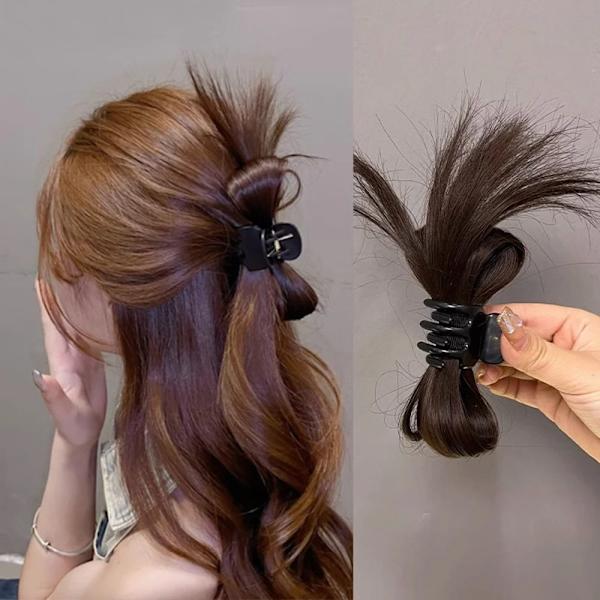 Hair Claw Hair Claw Clip TUMMAN RUSKEA Dark Brown