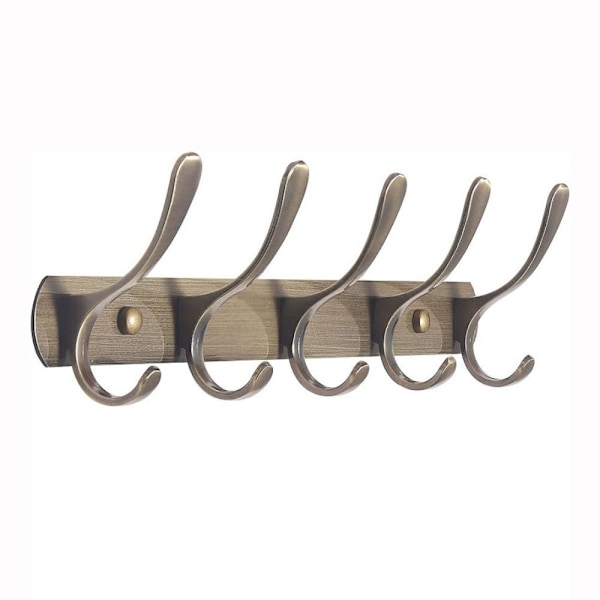 Vegghengte kleskroker Baderom kleshenger BRONSE bronze