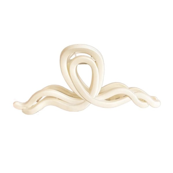 Wave Cross Hair Claw Geometric Grip Clip COLOR 4 COLOR 4 Color 4