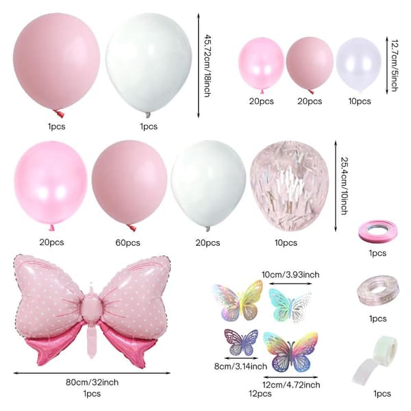 Bursdag Valentinsdag Ballongbue