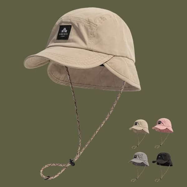 Fiskerhat Vandrehatte LYS KHAKI light khaki