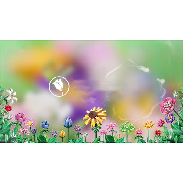 Byggeklodser Blomst Blomsterbuket 3 3