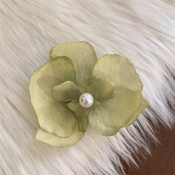 Phalaenopsis Flower Hairpin Side Duckbill Clip VIHREÄ green