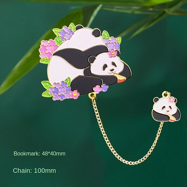 Metal Panda Kirjanmerkki Kirjaklipsi STYLE 2 STYLE 2 Style 2