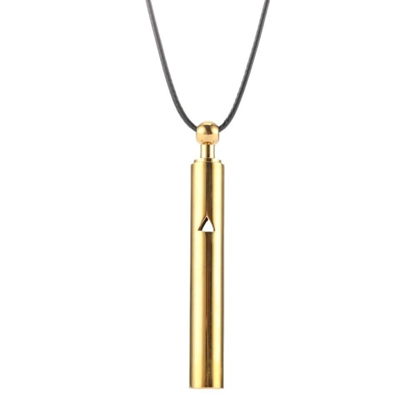 Mindful Breathing Kaulakoru Mindful Anapana Hengittävä kaulakoru Rose Gold