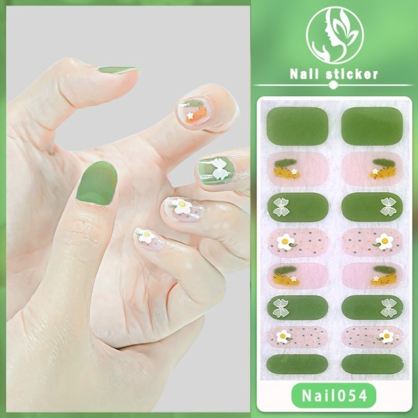 Franska Nageldekaler Nail Art Sticker 3 3 3