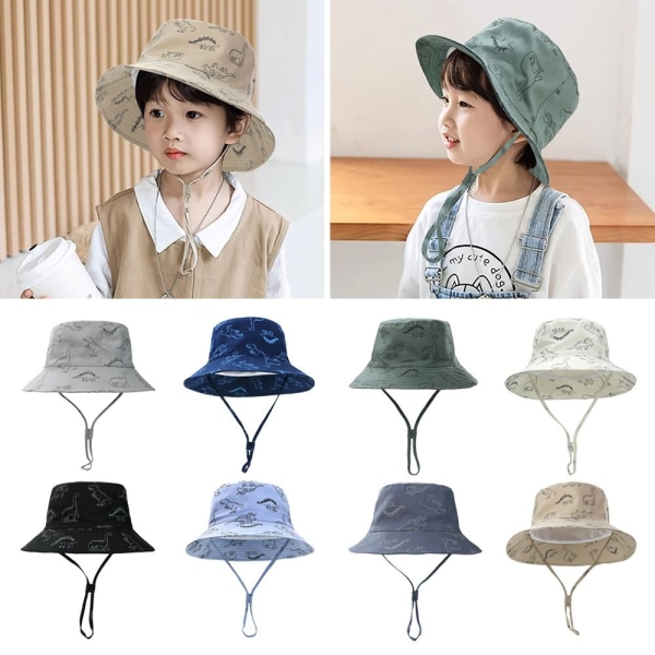 Baby Bucket Hat Cap BLÅ Blue