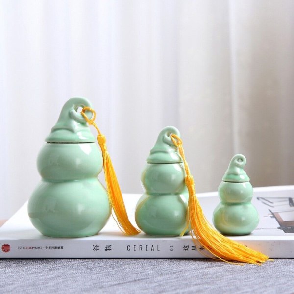 Kurpitsa lääkepullo keraaminen purkki KELTAINEN 30ml 30ml Yellow 30ml-30ml