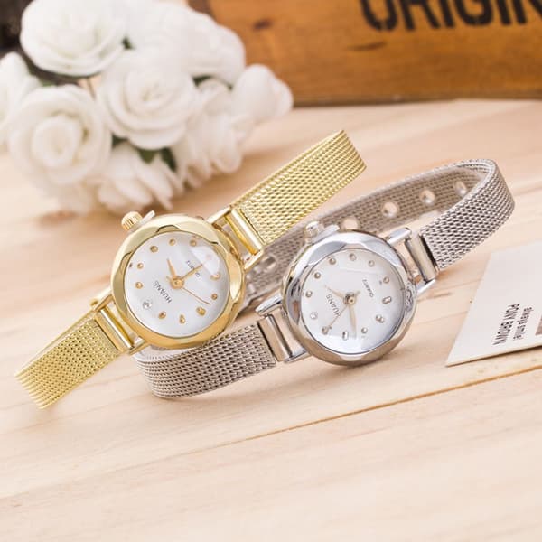 Dameur Quartz Armbåndsur SØLV silver