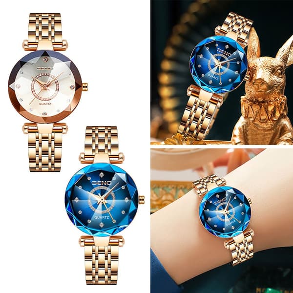 Damklocka Kvarts Armbandsur 1 1