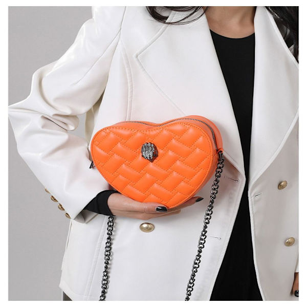 Eagle Head Chain Bag Rhombus Brodered Thread Bag RÖD red