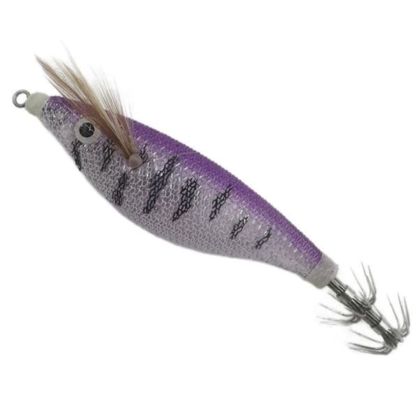 2 STK Trærejer lokkemad Blækspruttekrog A A A