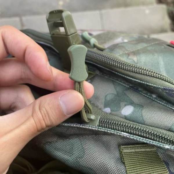 10 st Dragdragkedja ände ARMY GREEN STYLE 1 STYLE 1 Army Green Style 1-Style 1