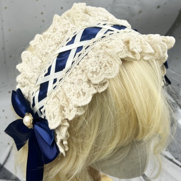 Lolita pannebånd Bowknot hårbånd 8 8 8