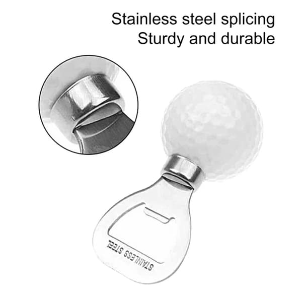 Golf Flaskeåbner Ølflaskeåbner HVID White
