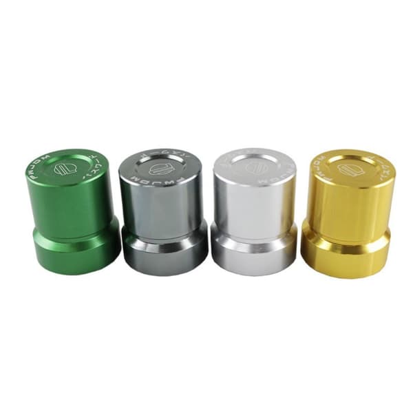 VTEC Solenoidventil Bilmotor Aluminiumkåpa SILVER Silver