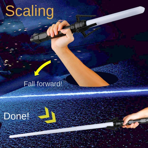 Laser Sword Toy Star Light Sword BLÅ Blue