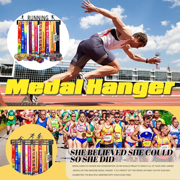 Medal Hanger Display Holder Award Rack 8 8 8