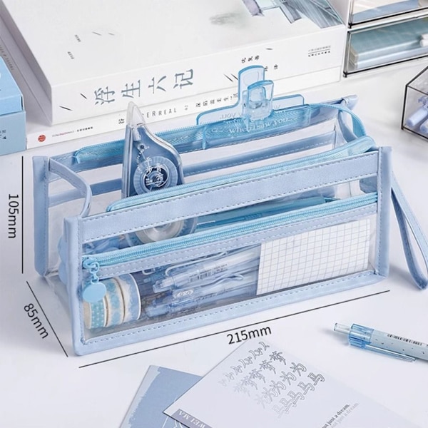 Kynälaukku Case SININEN Blue