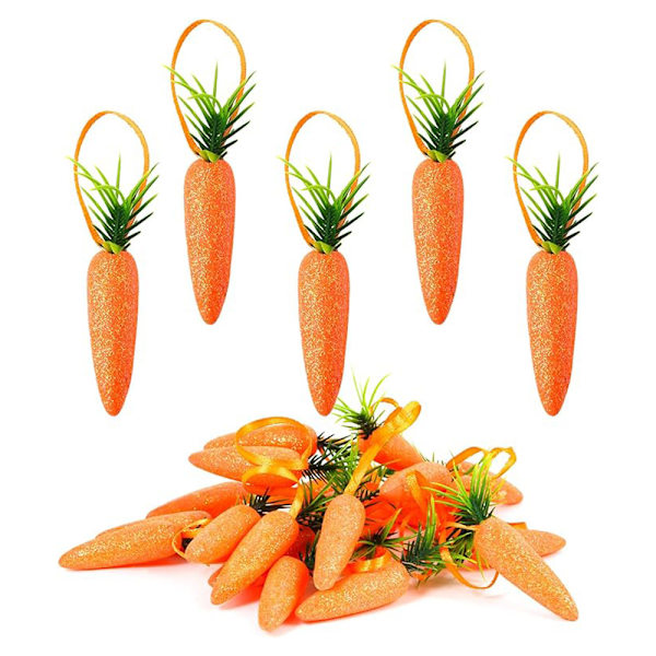 12 kpl pääsiäisporkkana-ornamentti riippuvalaisimet 13cm 13cm 13CM