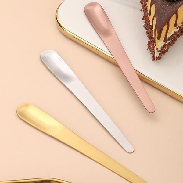 Dessertske Teske SØLV L Silver L