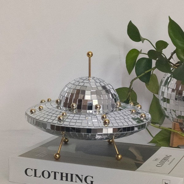 Mirror Disco Ball Uusi luova heijastava kodin sisustus Rose Gold	