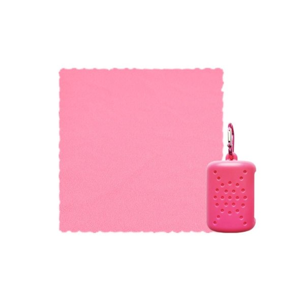 Mini silikageelisetti Set Fitness Cool Towel PINK pink